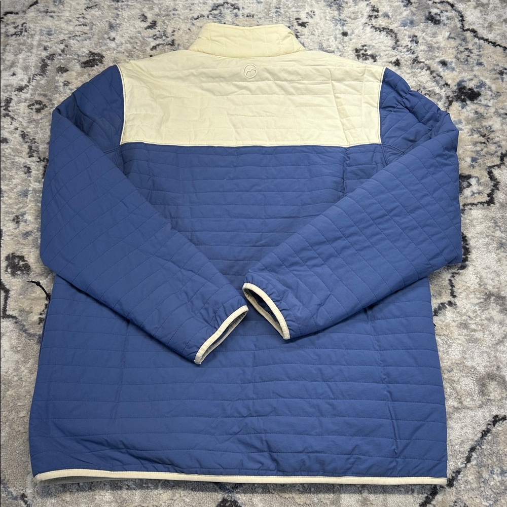 Magellan Outdoors Men’s Campfire Insulated Snap Pullover Blue L NWT - Picture 6 of 7